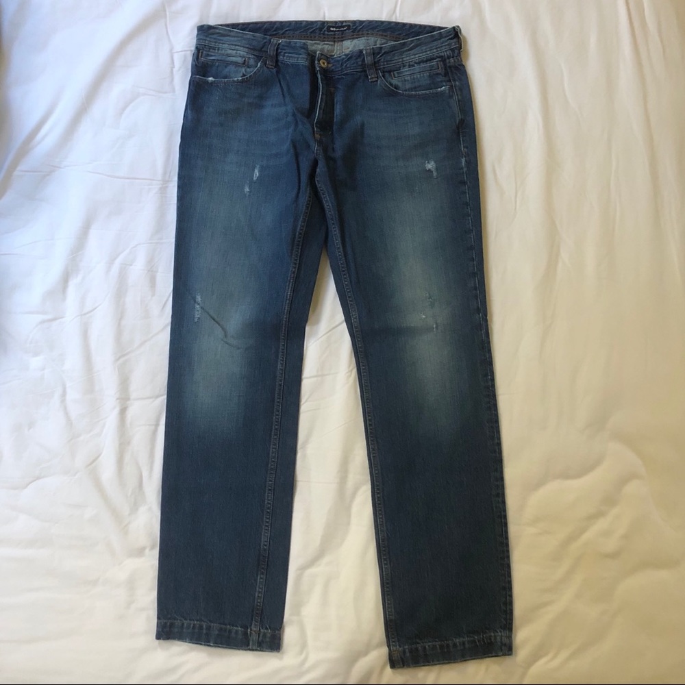 DOLCE & GABBANA Dark Blue Straight Fit Jeans